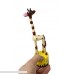 Curious Minds Busy Bags 1 Wooden Collapsing Thumb Dancing Push Puppet Animals Wood Toy OT Giraffe Giraffe B07PJNJ63R